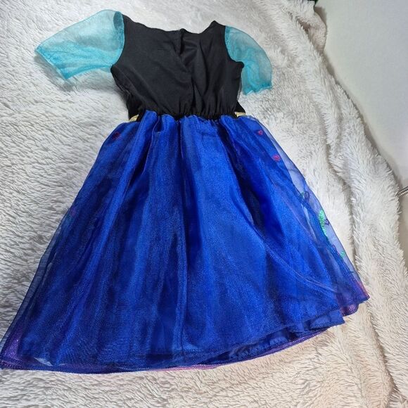Disney Parks Authentic Frozen Anna Princess Costume Dress 20 Inch Waist......... - Picture 8 of 10